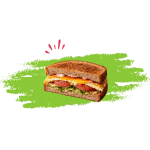 Imperfect Breakfast Sandwich