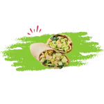 Imperfect Chicken Caesar Wrap