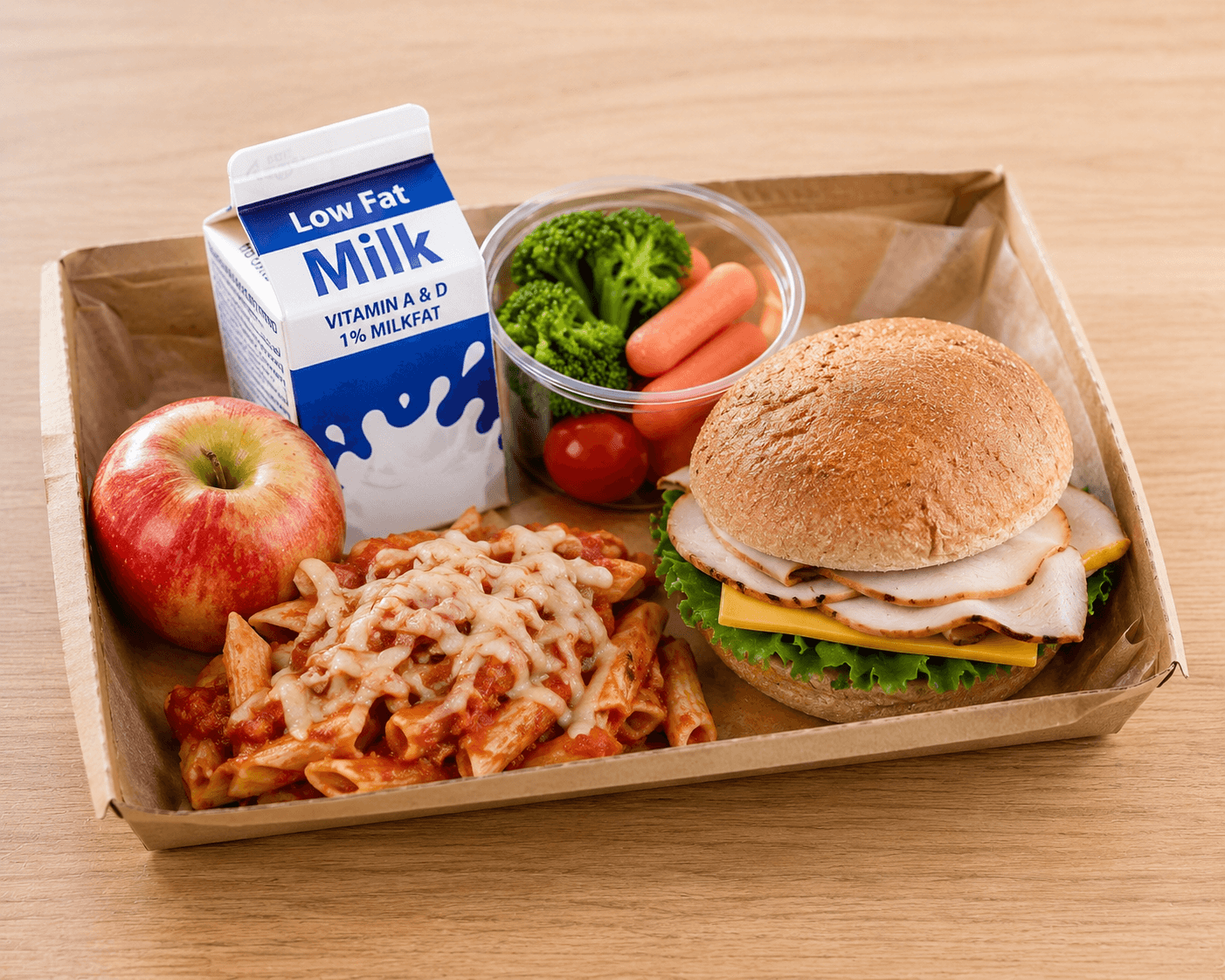 What Makes a Balanced School Lunch?